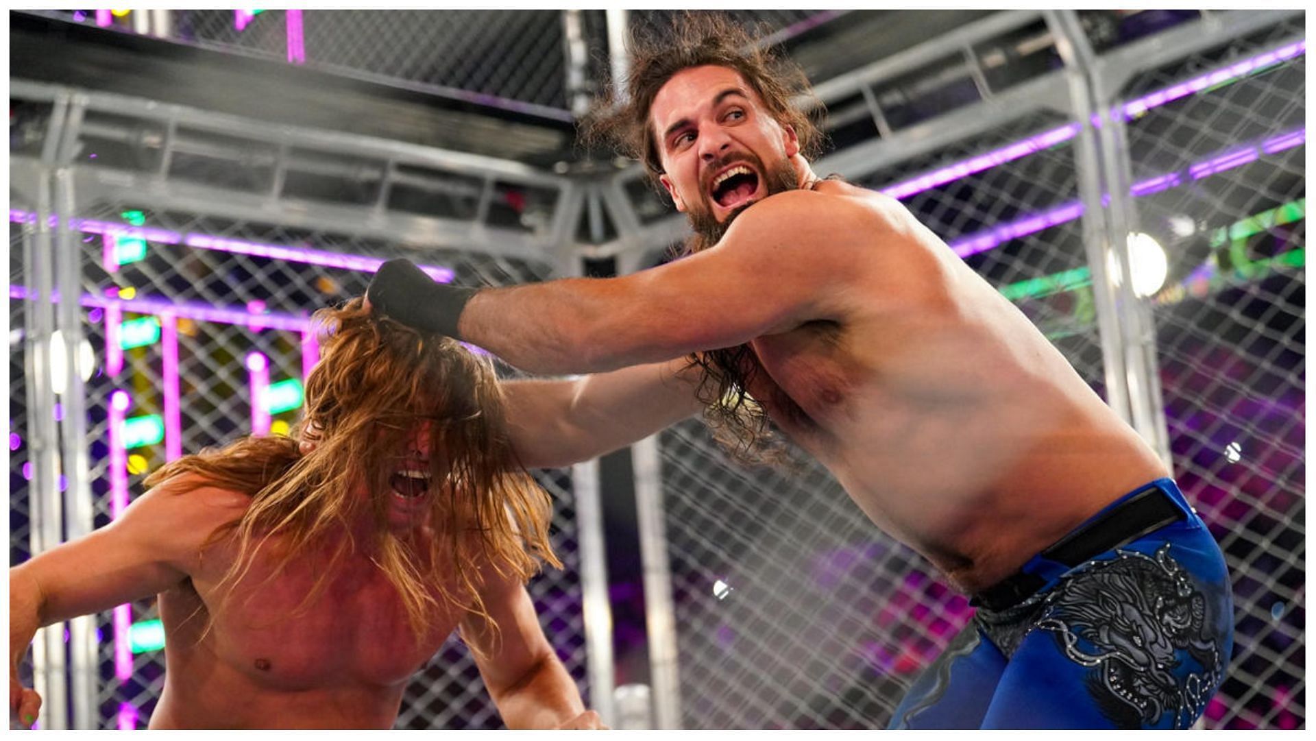 Matt Riddle and Seth Rollins